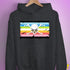 Queer Pride Pirate Flag Hoodie - Dark Grey Heather